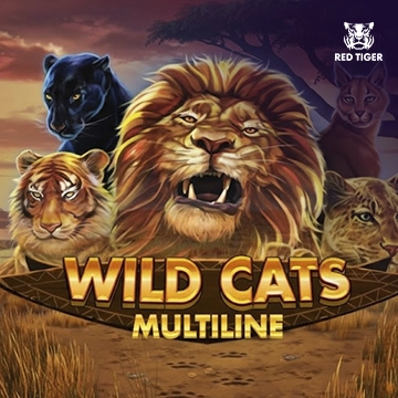 Redtiger : Wild Cats Multiline - GOODGAMING138